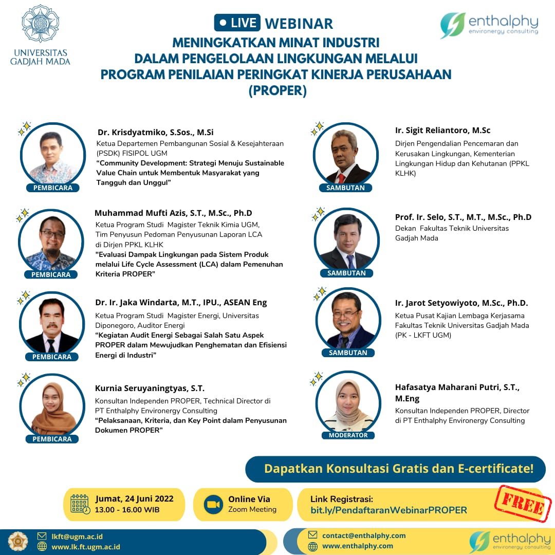 Meningkatkan Minat Industri dalam Pengelolaan Lingkungan Melalui Program Penilaian Peringkat Kinerja Perusahaan (PROPER)